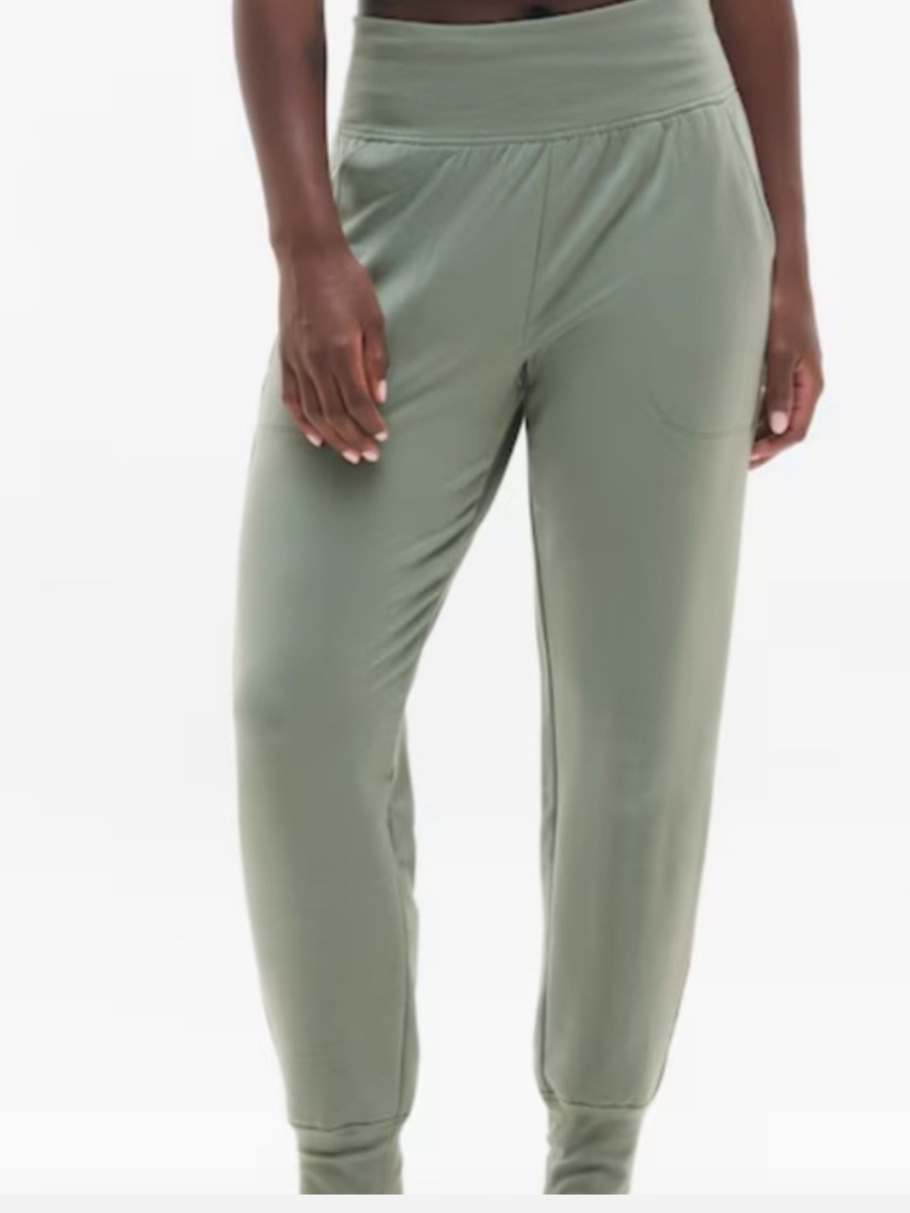 Athleta Coaster Luxe Jogger Cactus